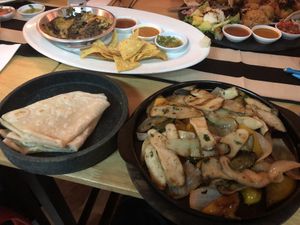 Vegan Fajitas at Salsa Kitchen - Huay Kaew in Chiang Mai