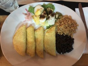 Vegan chimichangas at Salsa Kitchen - Huay Kaew in Chiang Mai