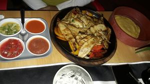 Faijitas at Salsa Kitchen - Huay Kaew in Chiang Mai