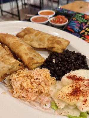 Vegan chimichanga (239 THB)  at Salsa Kitchen - Huay Kaew in Chiang Mai