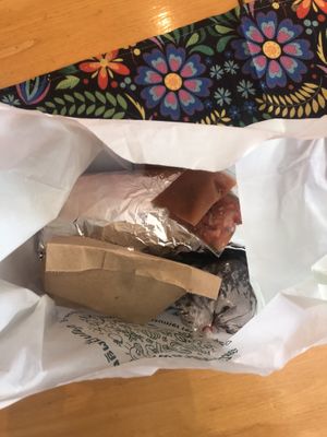 monster burrito  at Salsa Kitchen - Huay Kaew in Chiang Mai