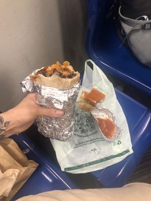 monster burrito  at Salsa Kitchen - Huay Kaew in Chiang Mai