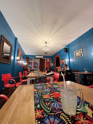 Upstairs seating   at Salsa Kitchen - Huay Kaew in Chiang Mai