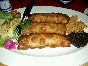 Vegan Chimichamga at Salsa Kitchen - Huay Kaew in Chiang Mai