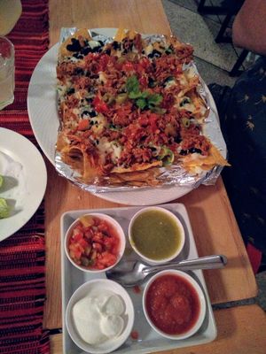 Spicy Nachos at Salsa Kitchen - Huay Kaew in Chiang Mai