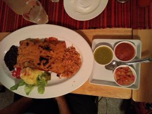 Enchiladas at Salsa Kitchen - Huay Kaew in Chiang Mai