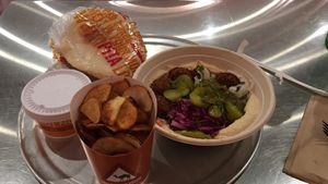 Delicious  at Naf Naf Grill in Rosemont