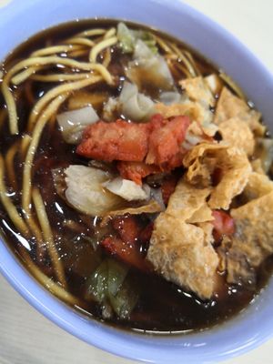 Loh mee taste so so not recommended at Ji Ling Vegetarian 吉淩素食 in North Singapore