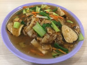 Hor Fun at Ji Ling Vegetarian 吉淩素食 in North Singapore