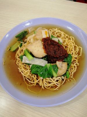 Sheng mian at Ji Ling Vegetarian 吉淩素食 in North Singapore