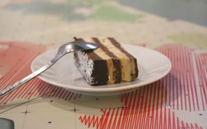 Raw vegan dessert! at Casa da Tocha in Portimao