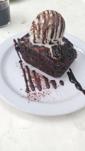 Brownie at La Mar de Vins in Mallorca