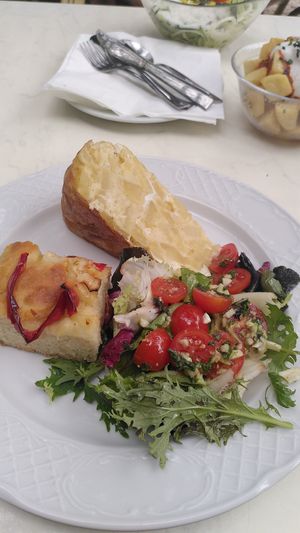 Tortilla at La Mar de Vins in Mallorca