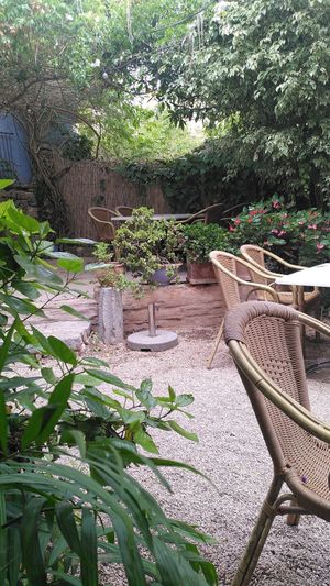 Garden at La Mar de Vins in Mallorca