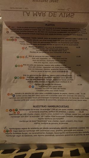  at La Mar de Vins in Mallorca