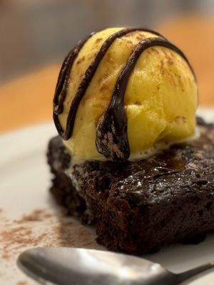 Chocolate Brownie   at La Mar de Vins in Mallorca