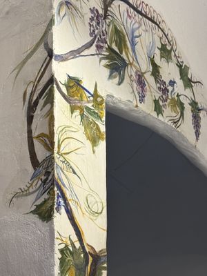 Indoor detail  at La Mar de Vins in Mallorca