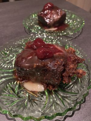 Diy Valentine’s box sticky toffee cake  at Mr. & Mrs. Watson in Amsterdam