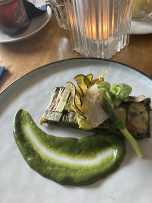 Vegan groente terrine  at Mr. & Mrs. Watson in Amsterdam