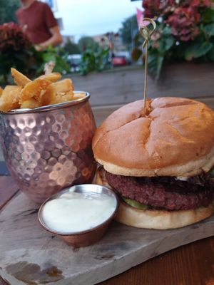 Italian Teriyaki Burger at Mr. & Mrs. Watson in Amsterdam