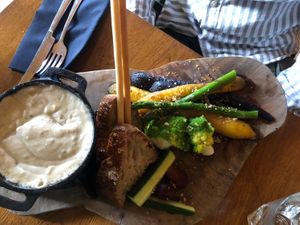 Fondue  at Mr. & Mrs. Watson in Amsterdam