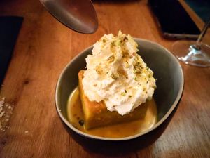 Cardamom sponge cake at Mr. & Mrs. Watson in Amsterdam