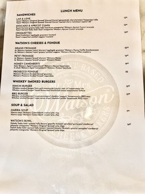   at Mr. & Mrs. Watson in Amsterdam