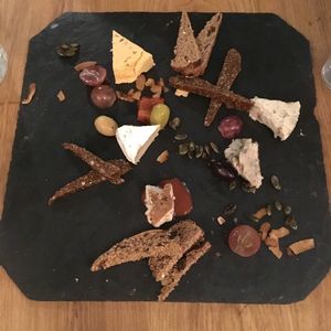 cheese platter 12€ at Mr. & Mrs. Watson in Amsterdam