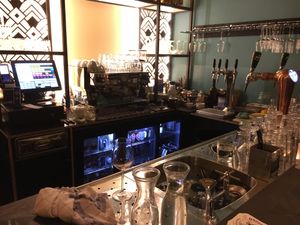 Bar area  at Mr. & Mrs. Watson in Amsterdam