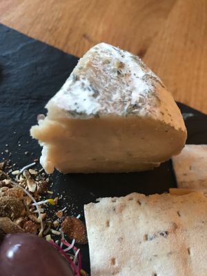 Cashew brie - exceptional! at Mr. & Mrs. Watson in Amsterdam