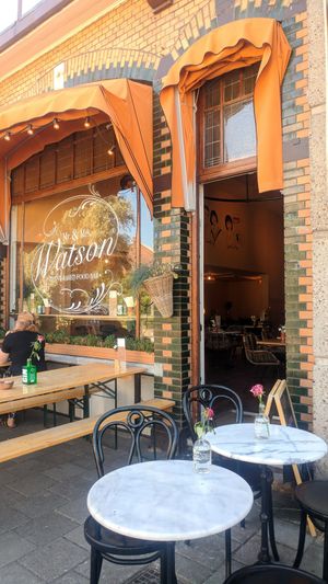 outside at Mr. & Mrs. Watson in Amsterdam