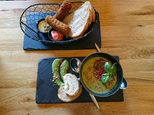 soup and croquettes at Mr. & Mrs. Watson in Amsterdam