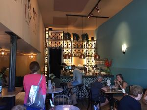 Facing bar at Mr. & Mrs. Watson in Amsterdam