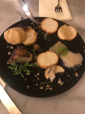 vegan cheese board (didn't get a picture until we had already started, oops) at Mr. & Mrs. Watson in Amsterdam