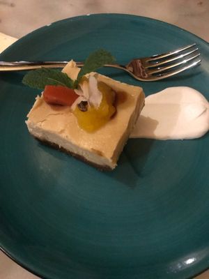 delicious 'cheesecake' at Mr. & Mrs. Watson in Amsterdam