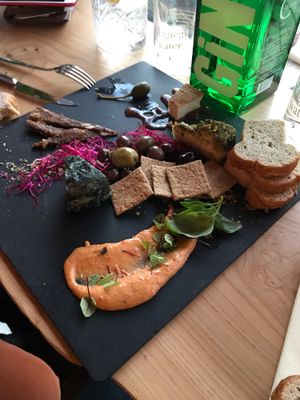 Cheese plate at Mr. & Mrs. Watson in Amsterdam