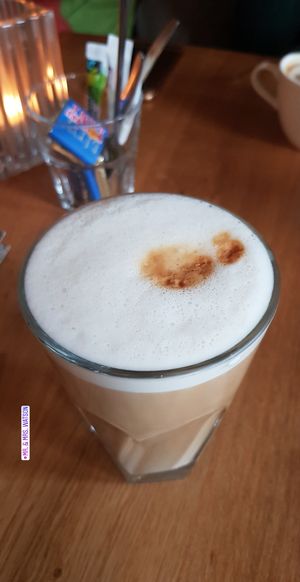 Oat latte at Mr. & Mrs. Watson in Amsterdam