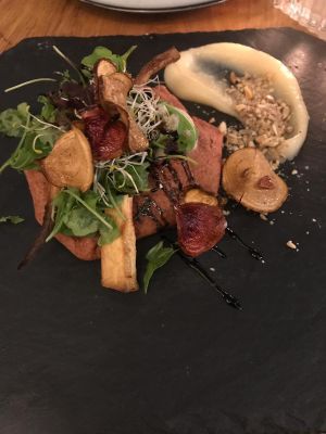 Vegetable tart  at Mr. & Mrs. Watson in Amsterdam