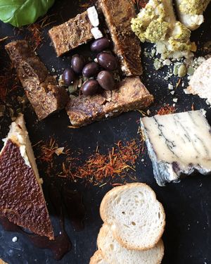 Amazone selection of cheeses!  at Mr. & Mrs. Watson in Amsterdam