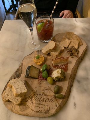Cheese board at Mr. & Mrs. Watson in Amsterdam