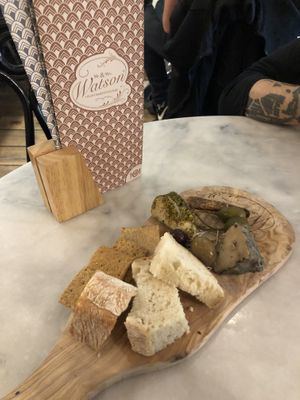 Small cheese board.  at Mr. & Mrs. Watson in Amsterdam