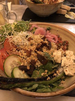 Quinoa salad at Mr. & Mrs. Watson in Amsterdam