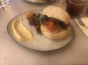 Cheese steak at Mr. & Mrs. Watson in Amsterdam