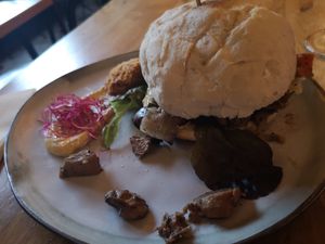 Philly Cheese Steak at Mr. & Mrs. Watson in Amsterdam