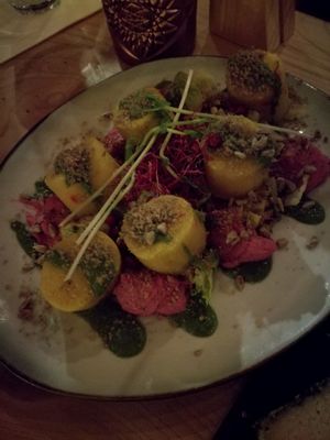 main dish at Mr. & Mrs. Watson in Amsterdam