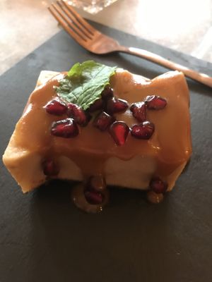 Salted caramel cheesecake  at Mr. & Mrs. Watson in Amsterdam