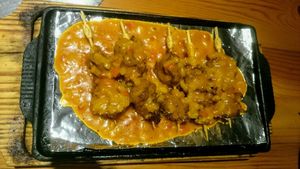 Mock chicken sticks - delicious at Zǎozǐ Shù - Vegetarian Life Style - Gubeii in Shanghai