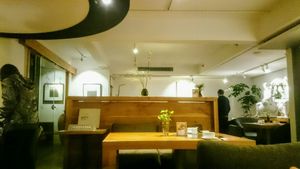 Inside the restaurant  at Zǎozǐ Shù - Vegetarian Life Style - Gubeii in Shanghai