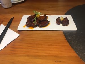 Sweet and sour spare ribs at Zǎozǐ Shù - Vegetarian Life Style - Gubeii in Shanghai