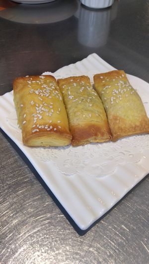 Char siu pastry at Zǎozǐ Shù - Vegetarian Life Style - Gubeii in Shanghai